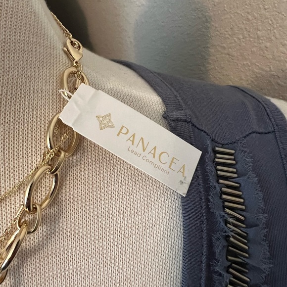 Panacea Layer Rose Quartz necklace - Picture 2 of 4